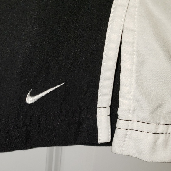 Black Nike Pants with White Stripe - Picture 2 of 4